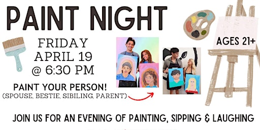 Paint Your Person Night - April 19th primary image