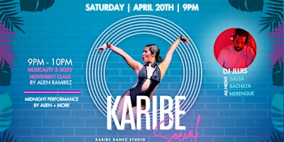 Karibe Monthly Social - Salsa, Bachata & Merengue primary image