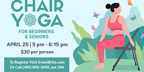 Chair Yoga for Beginners & Seniors @ Butterfly Wonderland