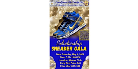 Scholarship Sneaker  Gala