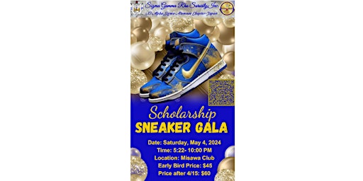 Scholarship Sneaker  Gala primary image