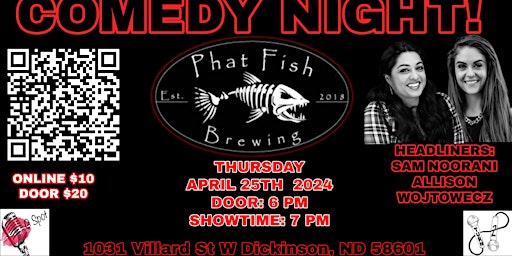 Phat Fish Comedy Night primary image