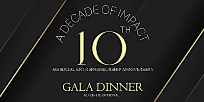 USC MSSE 10 Year Gala Dinner primary image