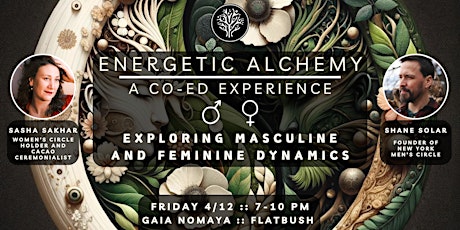 Imagen principal de Energetic Alchemy: A Co-Ed Exploration of Masculine and Feminine Dynamics