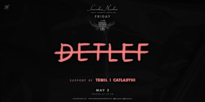 Detlef w/ Temil and Catladyhi (Presented by Forest Döwn Under) primary image