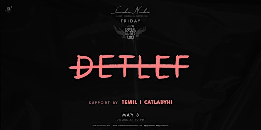 Imagem principal de Detlef w/ Temil and Catladyhi (Presented by Forest Döwn Under)