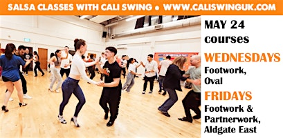 Immagine principale di May Salsa Courses with Cali Swing 