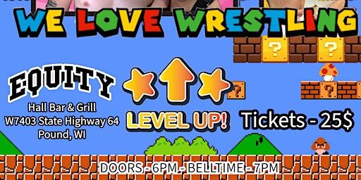 Primaire afbeelding van We Love Wrestling presents Level UP