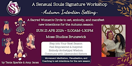 Autumn Intention Setting ~ Women's Circle/Workshop