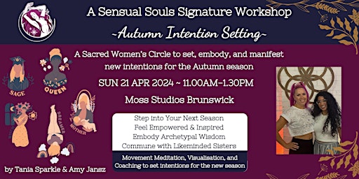 Immagine principale di Autumn Intention Setting ~ Women's Circle/Workshop 