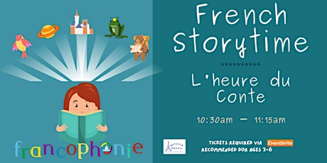 April Storytime  in French! primary image