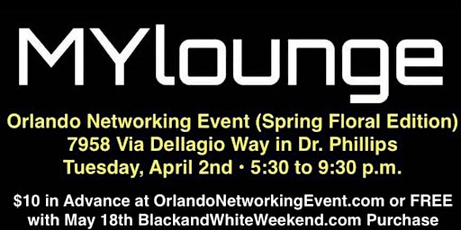 Imagen principal de Orlando Networking Event (Spring Floral Edition) Presented by MOOV.