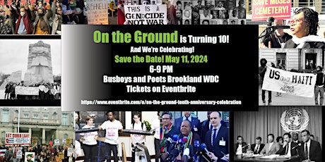 'On the Ground' Tenth Anniversary Celebration!
