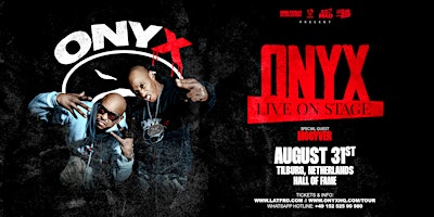 ONYX Live in Tilburg primary image