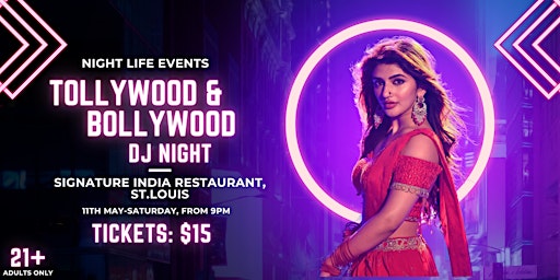 Primaire afbeelding van Tollywood & Bollywood Party St louis