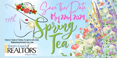 Imagem principal do evento "Spring Tea"
