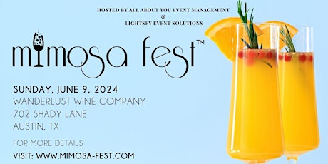 Mimosa Fest Vendor & Sponsorship Opportunities