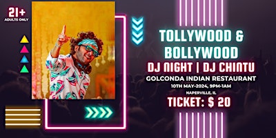 Hauptbild für Tollywood & Bollywood Party in Chicago