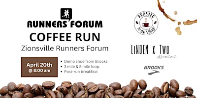 Primaire afbeelding van Runners Forum Zionsville - Breakfast Run