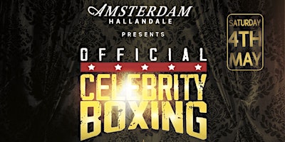Celebrity Boxing Exclusive VIP Party primary image