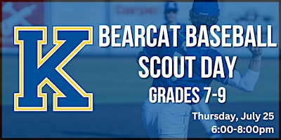 Imagem principal do evento Bearcat Baseball Scout Day