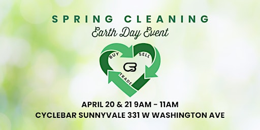 Image principale de CycleBar Sunnyvale Spring Cleaning Event