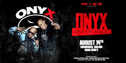 ONYX Live in Birmingham  primärbild