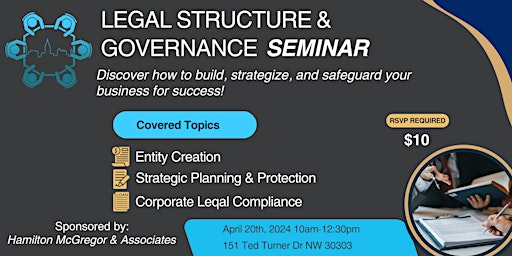 Legal Structure & Governance Seminar primary image