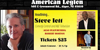 Primaire afbeelding van Comedy- American Legion Post 370- Skidway Lake