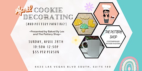 Cookie Decorating (and Pottery Painting!)