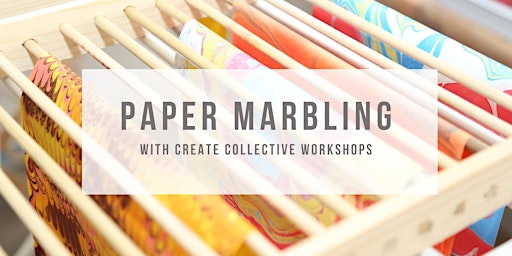 Hauptbild für Paper Marbling with Create Collective Workshops