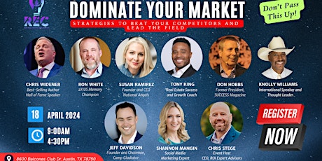 Dominate Your Market - Strategies to beat your competitors and lead the field