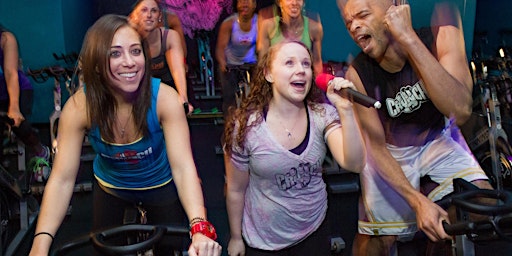 Primaire afbeelding van KARAOKE NIGHT! Indoor Cycling Class - Sweat, Sing, Sip, & Snack