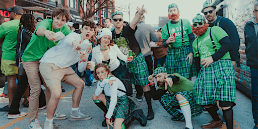 Primaire afbeelding van 2025 Official Pittsburgh St Patricks Day Bar Crawl By Bar Crawl LIVE