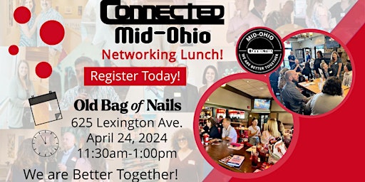 Image principale de CONNECTED Mid-Ohio Networking Lunch