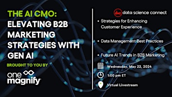 The AI CMO: Elevating B2B Marketing Strategies with Gen AI primary image