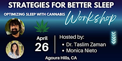 Strategies for Better Sleep & Optimizing Sleep with Cannabis (Full Day) primary image