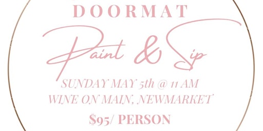 Imagem principal de DOORMAT Paint & Sip