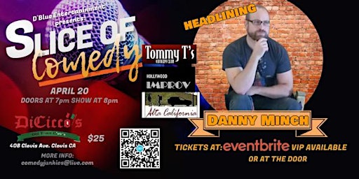 Immagine principale di Slice of Comedy Headlining Danny Minch 