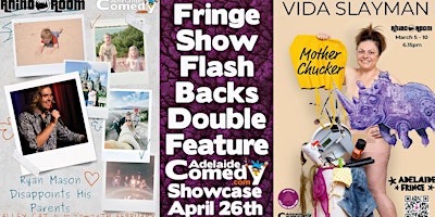 Imagem principal do evento Ryan Mason and Vida Slayman Fringe Show Flash Backs Double Feature.