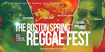 Hauptbild für Spring Reggae Fest