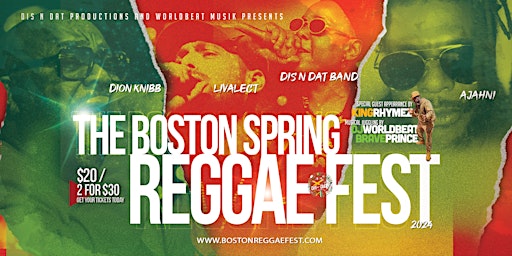 Image principale de Spring Reggae Fest