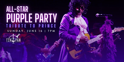 Imagem principal do evento Purple Rain 40th Anniversary All-Star Purple Party Tribute to PRINCE