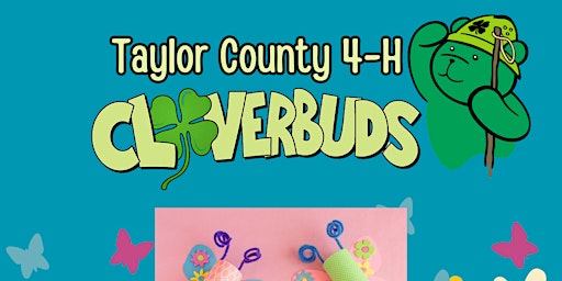 Imagem principal de 3pm - Cloverbuds - Butterfly Windsocks - Taylor County 4-H