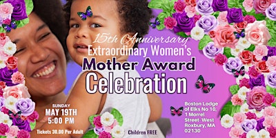 Imagem principal de 15th Anniversary Extraordinary Women’ Mother Award