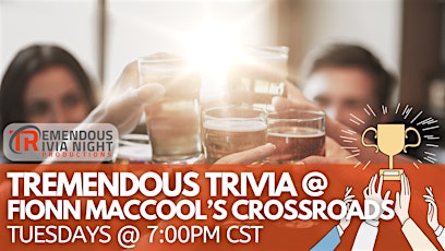 Winnipeg Fionn MacCool's Crossroads Tuesday Night Trivia