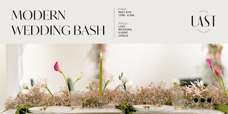 Modern Wedding Bash