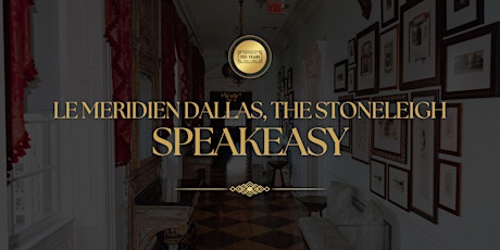 Le Meridien Dallas, The Stoneleigh Speakeasy