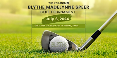 Blythe Madelynne Speer Memorial Golf Tournament primary image