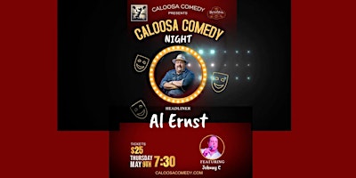 Primaire afbeelding van Caloosa Comedy Night at Rosalita's Cantina with Headliner Al Ernst